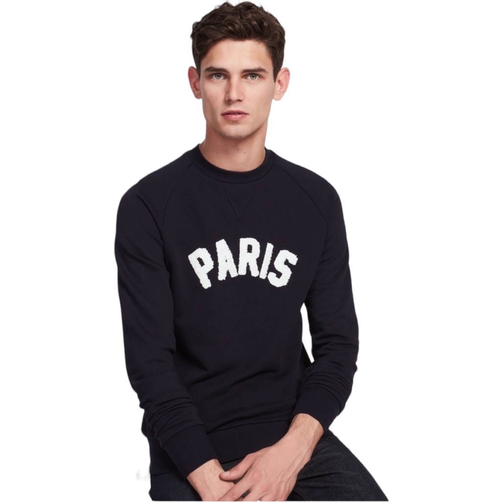 Sandro Paris Paris Appliqu Sweatshirt